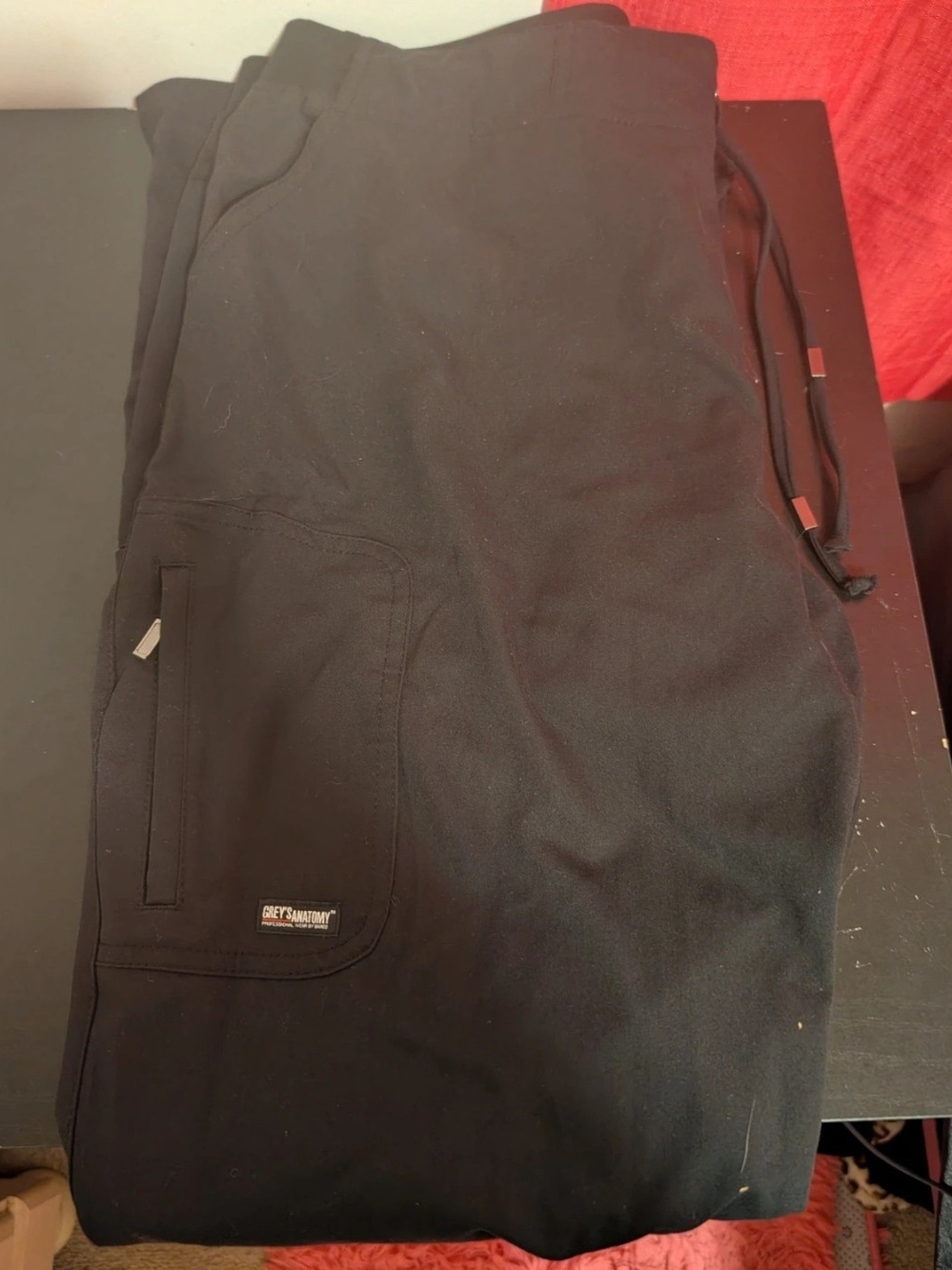 Grey's Anatomy Black Scrub Pants